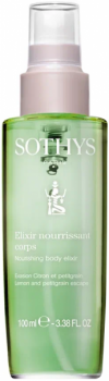 Sothys Nourishing Body Elixir Lemon And Petitgrain Escape (Насыщенный эликсир для тела с лимоном и петигрейном), 100 мл