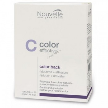 Nouvelle Color Effective Color Back (Средство для удаления краски с волос), 100 + 100 мл