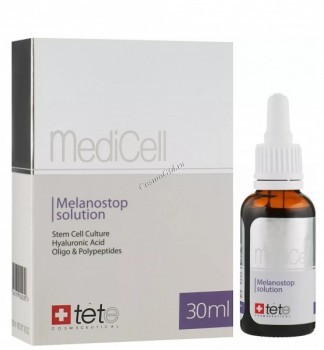 Tete Cosmeceutical Melanostop solution (Депигментирующая сыворотка для коррекции пигментации), 30 мл