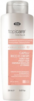 Lisap Top Care Elasticising Shampoo Curly and Frizzy Hair (    )  - ,   