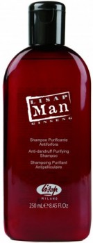 Lisap Man Anti-Dandruff Purifying shampoo (Шампунь для волос против перхоти для мужчин), 250 мл