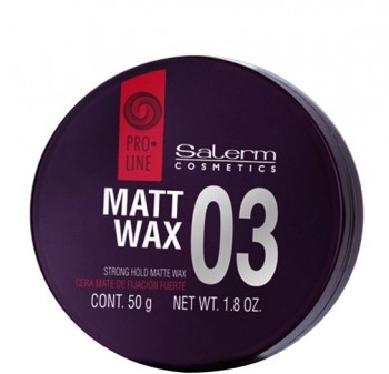 Salerm Matt Wax (Матирующий воск сильной фиксации), 50 мл
