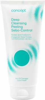 Concept Art of Therapy Deep Cleansing Peeling Sebo-Control (Пилинг для глубокого очищения кожи головы), 200 мл