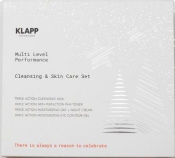Klapp Multi Level Performance Cleansing & Skin Care Set ( "  "), 4  - ,   