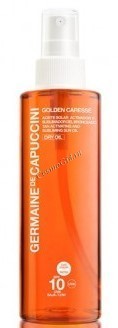 Germaine de Capuccini Golden Caresse Tan Activation&Subliming Sun Oil SPF10 (Масло-активатор для загара SPF10), 200 мл