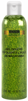 Kosmoteros Gel douche exfoliant chuile de Macadamia (Активный специальный гель для душа с маслом макадамии), 200 мл