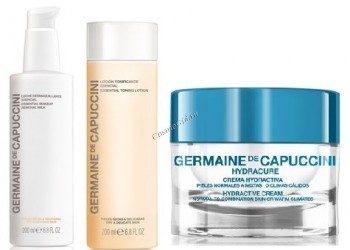 Germaine de Capuccini HydraCure Normal and Combinated Skin 50ml Cleankit (       +  +  + ) - ,   