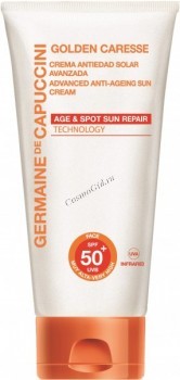 Germaine de Capuccini Golden Caresse Advanced Anti-Ageing Sun Cream SPF50+ (  SPF 50+), 50  - ,   