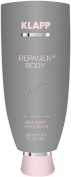 Klapp Repagen Body AHA Body exfoliator (Фруктовый пилинг для тела), 200 мл