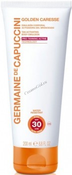 Germaine de Capuccini Golden Caresse Tan Activating Body Emulsion SPF30 (Эмульсия-активатор загара SPF30), 150 мл