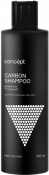 Concept Carbon shampoo (Шампунь угольный для волос), 300 мл