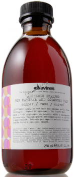 Davines Alchemic shampoo for natural and coloured hair cooper (      , ), 280  - ,   