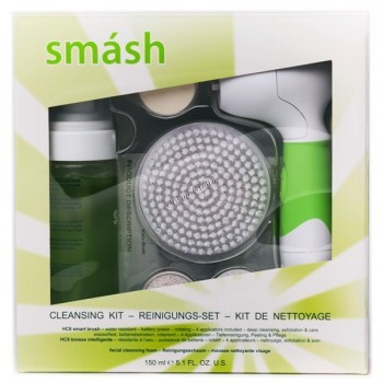 Klapp Smash cleansing set (Электрическая щетка «Smash» и очищающая пенка для лица и тела «Smash»)
