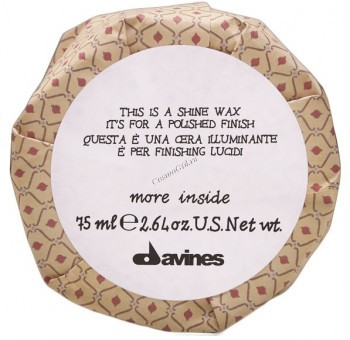 Davines More Shine Wax (Воск-блеск для глянцевого финиша), 75 мл
