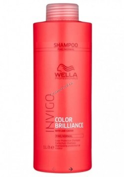 Wella Brilliance (Шампунь для окрашенных нормальных и тонких волос), 1000 мл