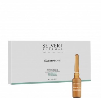 Selvert Thermal Puryfing-Booster With Niacinamide (Очищающий бустер с ниацинамидом), 10 шт x 4 мл