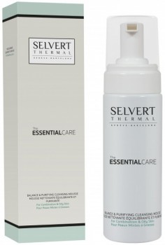 Selvert Thermal Balance & Purifying Cleansing Mousse For Combination & Oily Skin (Очищающий, восстанавливающий мусс для жирной и комбинированной кожи), 150 мл