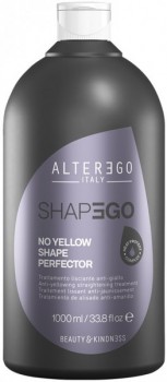 Alterego Italy No Yellow Shape Perfector (Состав для выпрямления волос с нейтрализующим эффектом), 1000 мл