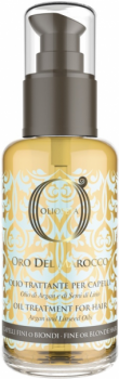 Barex Olioseta Oro del Marocco Oil Treatment Blonde-Fine Hair (Масло Блонд-Уход с маслом арганы и маслом семян льна)