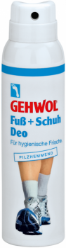 Gehwol foot + shoe deodorant (Дезодорант для ног и обуви), 150 мл