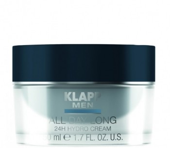 Klapp Men All Day Long 24h Hydro Cream (Гидрокрем 24 часа), 50 мл