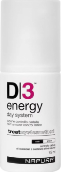 D3 Energy Day System (Несмываемый ежедневный лосьон против выпадения), 75 мл