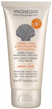 Anti-Ageing Tanning Face Cream SPF50+ (Солнцезащитный крем SPF50+ анти-эйдж для лица), 50 мл