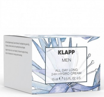 Klapp Men All Day Long 24H Hydro cream (Гидрокрем 24 часа MINI), 15 мл