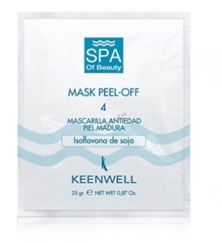 Keenwell Mask Peel-Off 4 Омолаживающая альгинатная маска, 12 шт. по 25 г 