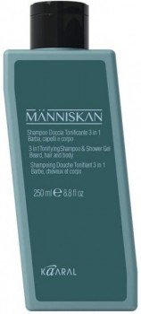 Kaaral Manniskan Tonifying Shampoo & Shower Gel 3 in 1 (Тонизирующий шампунь и гель для душа 3 в 1)