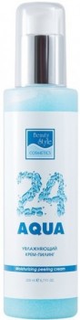 Beauty Style Moisturizing peeling cream «Aqua 24» (Увлажняющий крем-скраб Аква 24), 200 мл