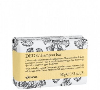 Dede Shampoo Bar (Твёрдый шампунь для деликатного очищения волос), 100 гр