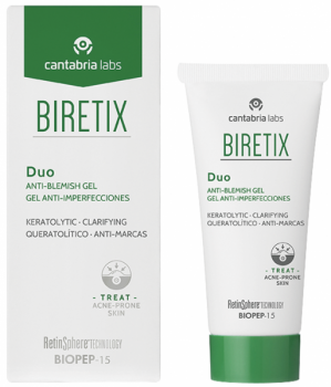 BIRETIX Duo Purifying Exfoliant Gel / Anti-Blemish Gel (Себорегулирующий гель), 30 мл