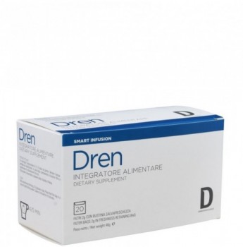 Dermophisiologique Dren Dietary Supplement (Чай дренирующий), 20 пакетов