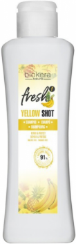 Salerm Biokera Fresh Yellow Shot Shampoo (Восстанавливающий шампунь)