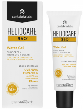 360 Water Gel Sunscreen SPF 50+ (Солнцезащитный увлажняющий гель-флюид SPF 50+), 50 мл