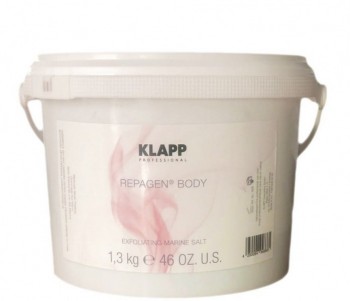 Klapp Repagen Body Exfoliating Marine Salt (Морская соль-пилинг), 1,3 кг