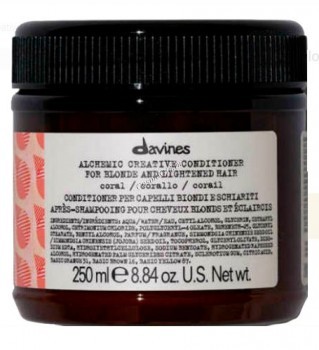 Davines Alchemic conditioner for  blond and lightened hair Coral (      , ), 250  - ,   