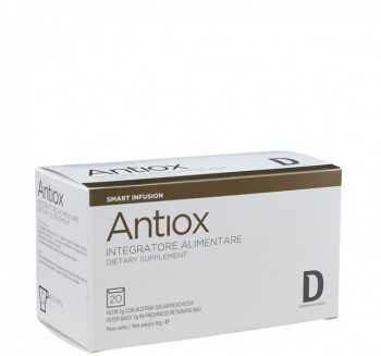 Dermophisiologique Antiox Food Supplement (Чай Антиоксидант), 20 пакетов