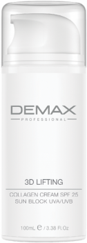 Demax 3D Lifting Collagen Cream SPF 25 (Коллагеновый санблок), 100 мл
