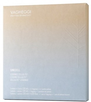 Sinecell Cellulite Leggings (Антицеллюлитное обёртывание леггинсы (леггинсы + пропитка 120 мл + чехол-брюки п/э)), 1 шт.+120 мл+1 шт.