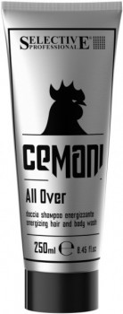 Selective Professional Cemani For Man All Over Shampoo ( -  ), 250   - ,   