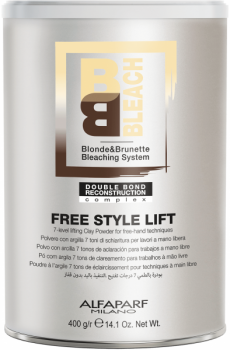 Alfaparf BB Bleach Free Style Lift (Порошок для открытых техник осветления волос), 400 гр