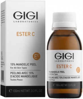 GIGI Ester C 15% Mandelic Peel (Миндальный пилинг 15%), 100 мл