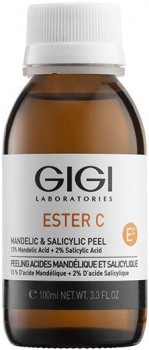 GIGI Ester C Mandelic & Salicylic Peel (Пилинг-коктейль миндально-салициловый), 100 мл