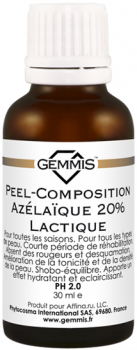 Gemmis Peel-Composition Azelaique 20% Lactique (- - 20%), 30  - ,   