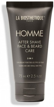 La Biosthetique After Shave, Face & Beard Care (Ревитализирующая эмульсия после бритья для ухода за кожей лица и бородой), 75 мл