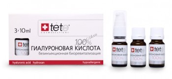 Tete Cosmeceutical Гиалуроновая кислота 100%, 3*10 мл