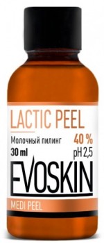 Lactic Peel 40% pH 2.5 (Молочный пилинг 40% pH 2.5), 30 мл