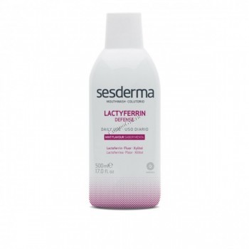 Sesderma Lactyferrin Defense Daily Mouthwash (Жидкость для полоскания рта с лактоферрином для ежедневного использования), 500 мл